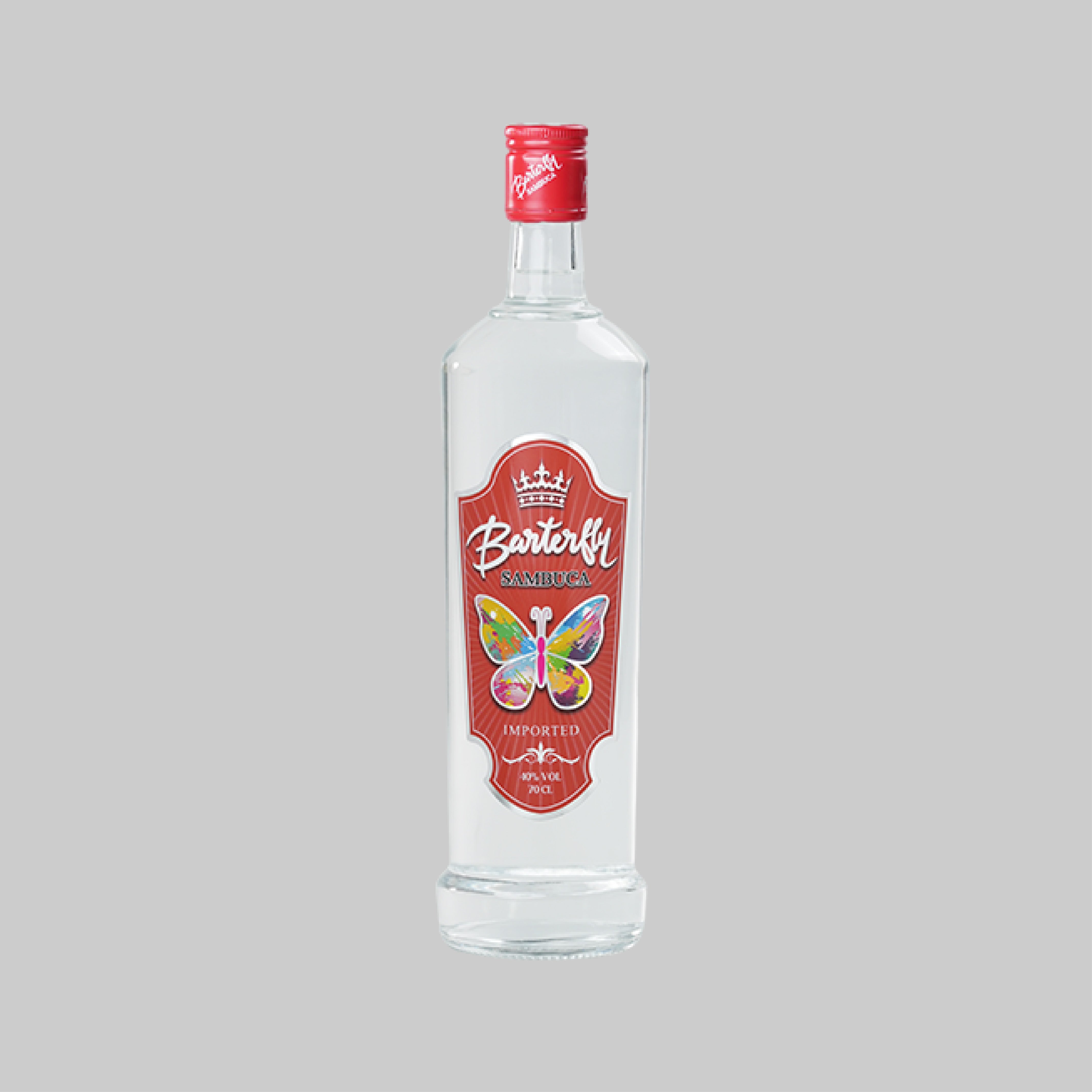 Barterfly Sambuca White 700ml 40.0% | TIME2DRINK